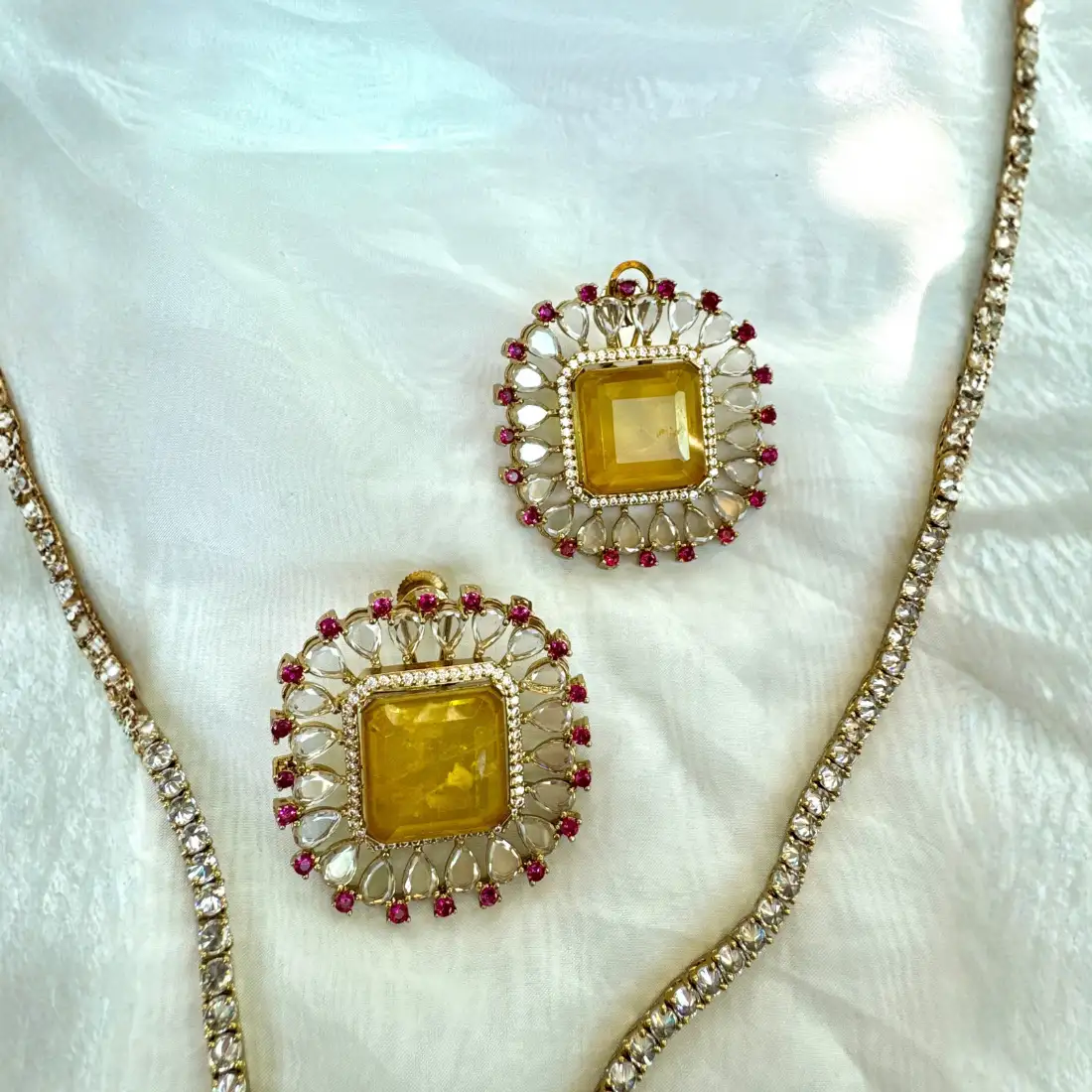Golden Radiance Kundan Set - Image 3