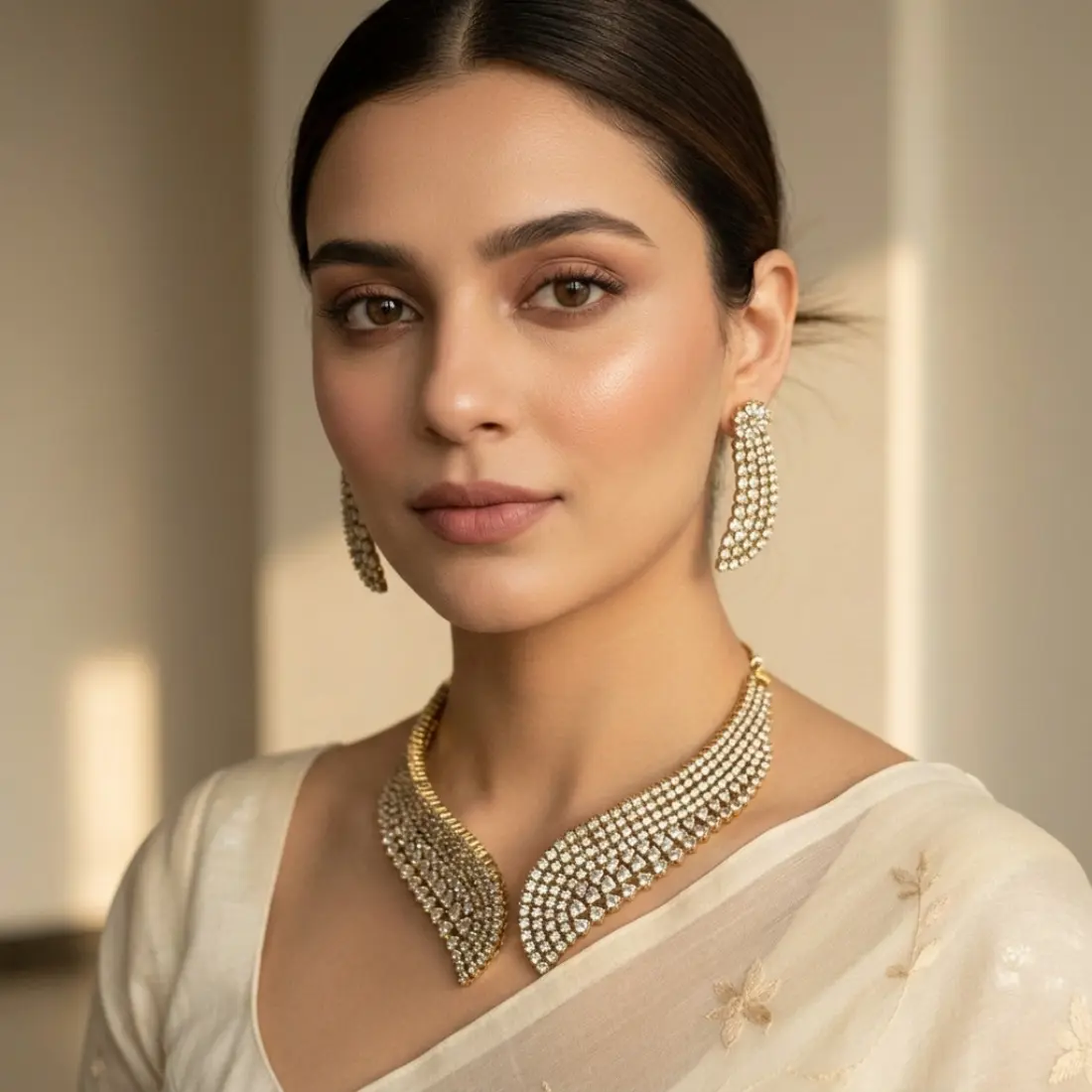 Royal Ad Collar Set Necklace