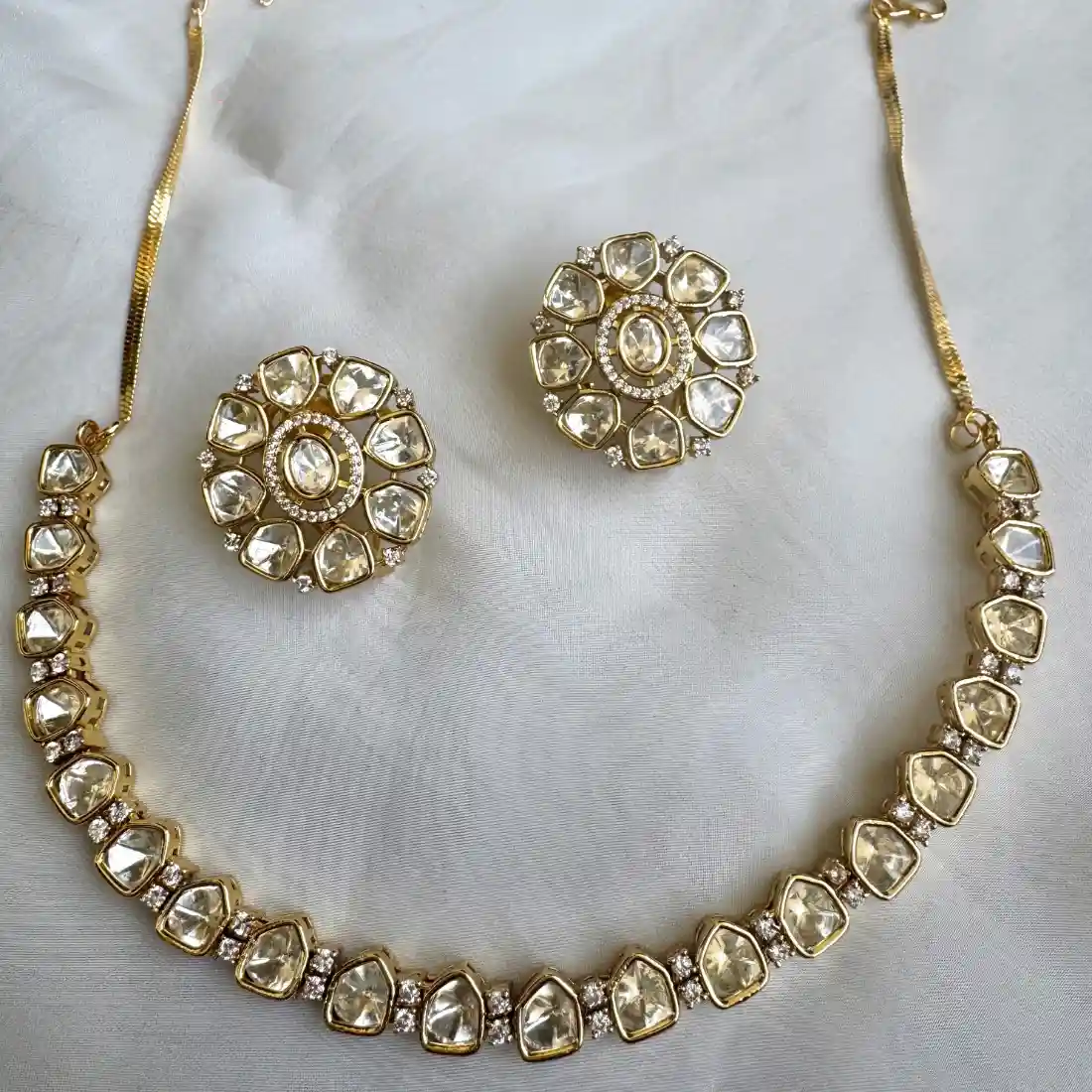 Regal Polki Necklace - Image 2